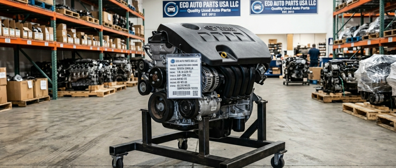 used toyota corolla engine