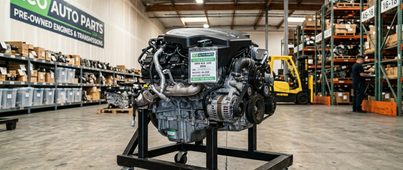 Used BMW 3 Series Engine for Sale – Tested OEM at Eco Auto Parts USA LLC