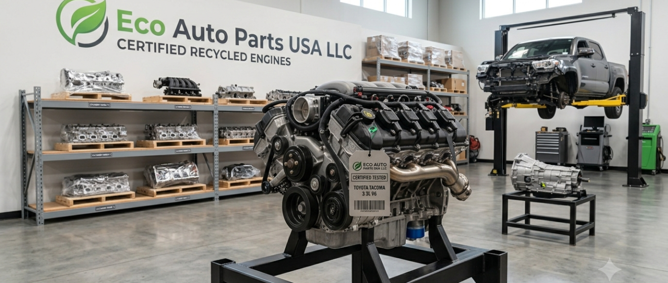 Used Toyota Tacoma Engine for Sale – Tested OEM at Eco Auto Parts USA LLC