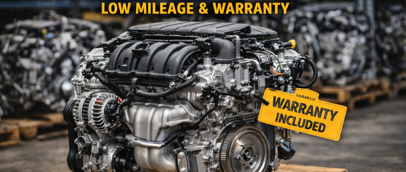 low mileage used engine for sale